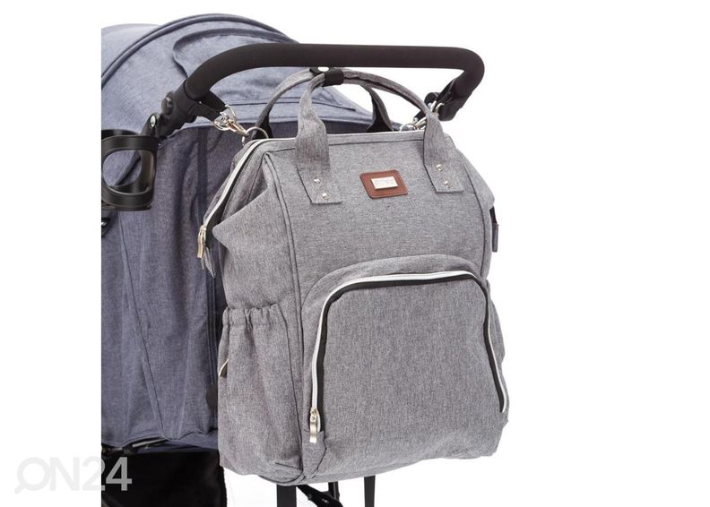 Сумка для детских принадлежностей Fillikid, серая увеличить