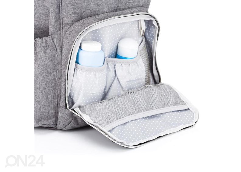 Сумка для детских принадлежностей Fillikid, серая увеличить