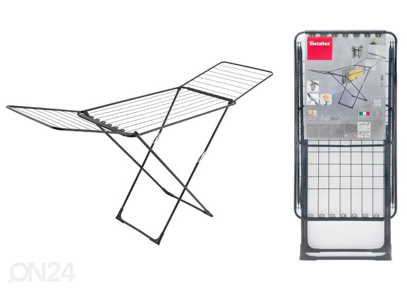 Сушилка для белья Fuji Onyx 20 м, черная увеличить