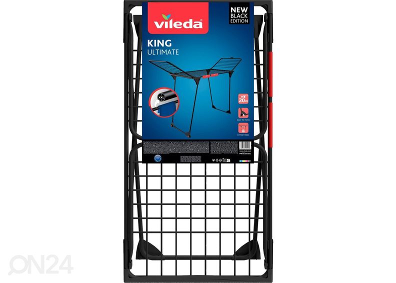 Сушилка для белья Vileda King Ultimate Black увеличить