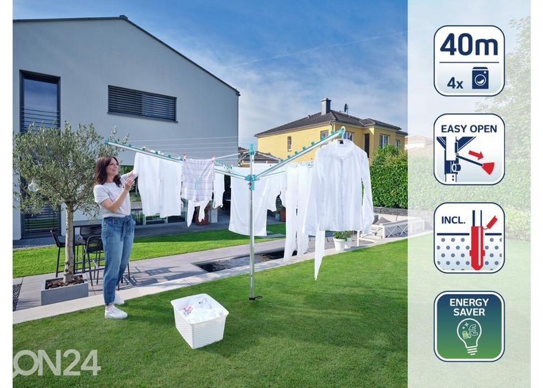 Сушилка для одежды Leifheit Linomatic 400 Easy увеличить