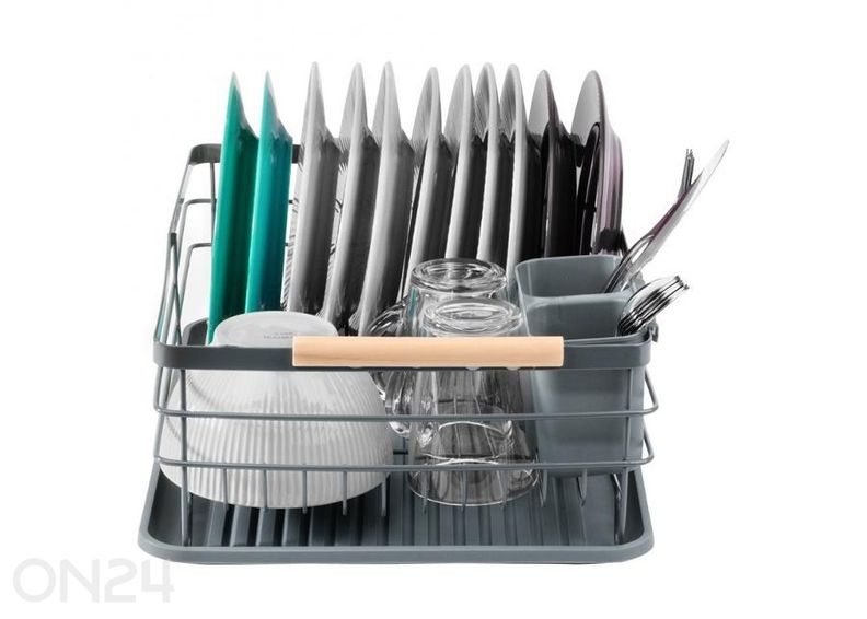 Сушилка для посуды, серая увеличить