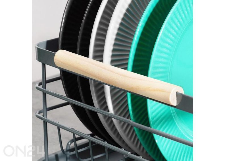 Сушилка для посуды, серая увеличить