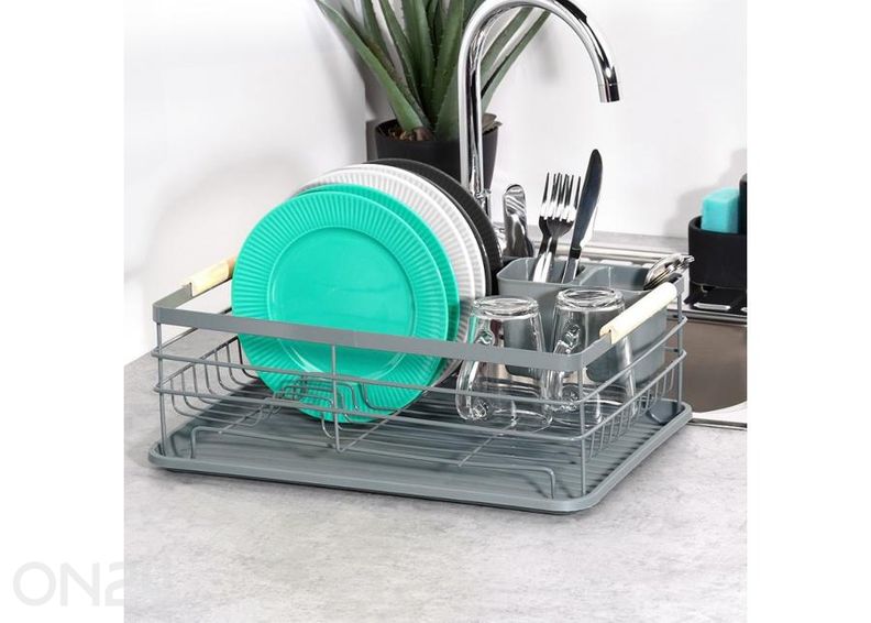 Сушилка для посуды, серая увеличить