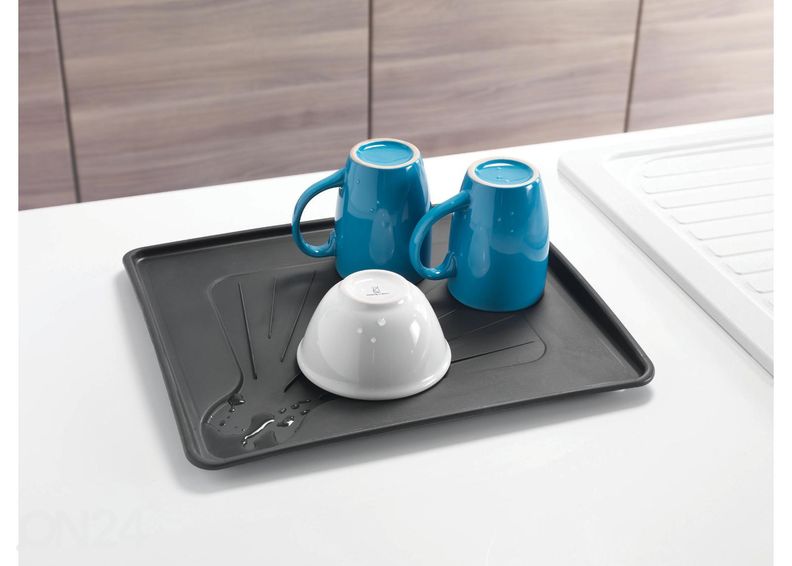 Сушилка для посуды Aquatex Plus, 35x30x12 см, серебро увеличить