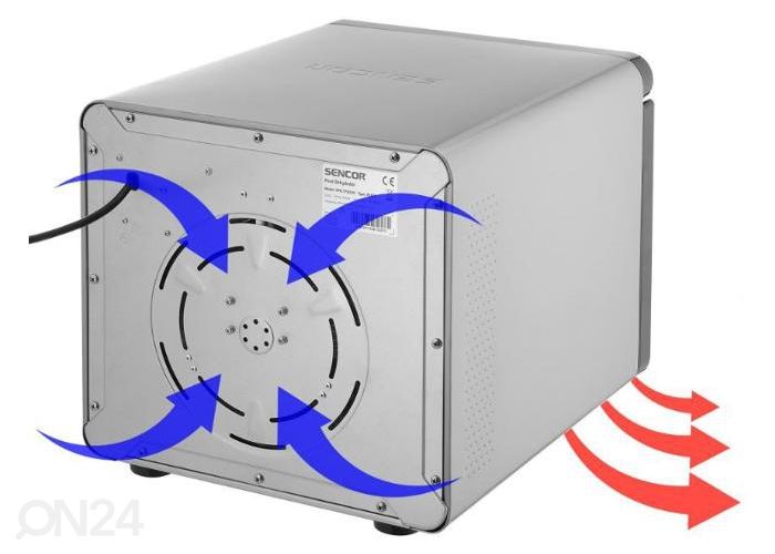 Сушилка для фруктов Sencor SFD7750SS увеличить