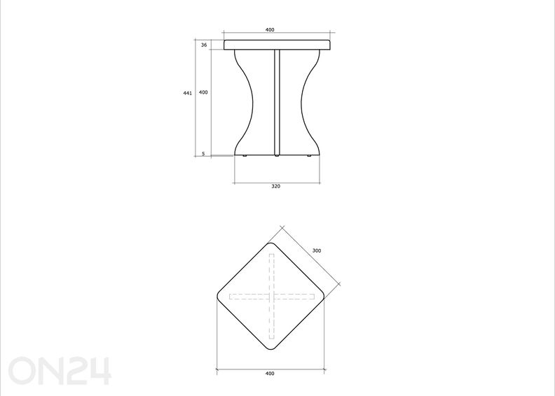 Табурет Timo увеличить