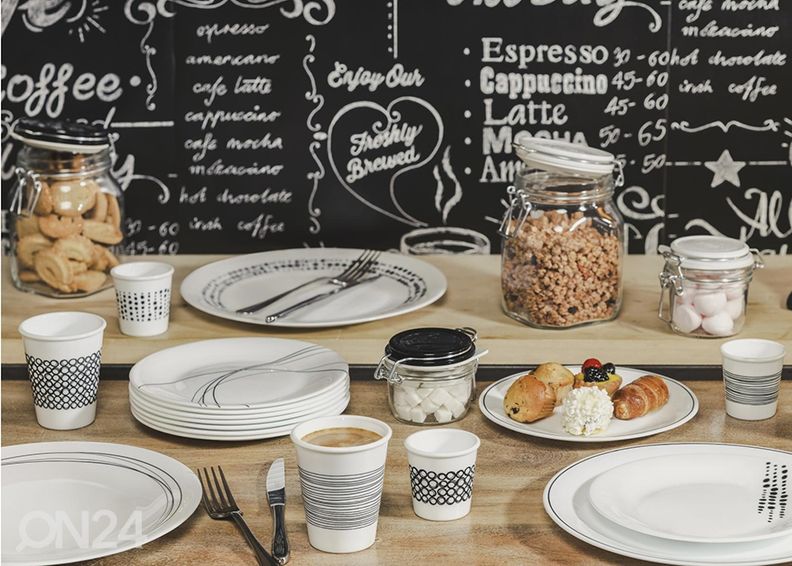 Тарелка десертная Linee, Ø 20 см, 4 шт увеличить