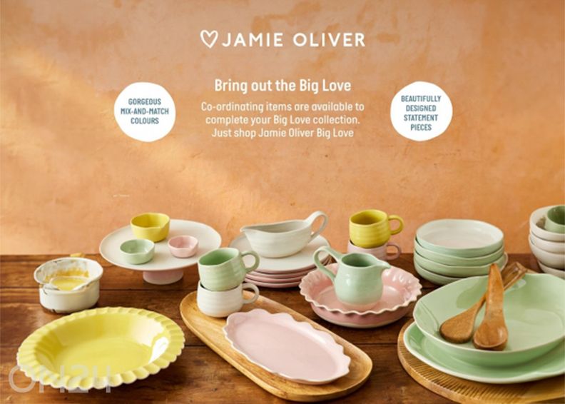 Тарелка Jamie Oliver Big love plates Ø 27 см, 4 шт увеличить
