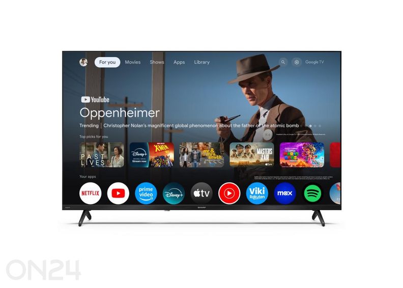 Телевизор Sharp 32" (81 см) QLED HD Ready Google TV увеличить