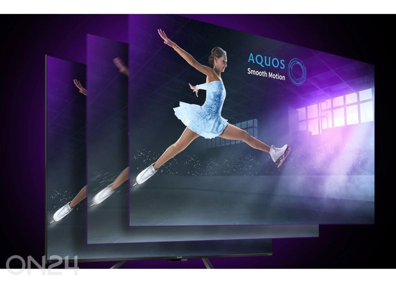 Телевизор Sharp 43" (108 см) QLED 4K Ultra HD Google TV, Dolby Vision IQ, Dolby Atmos увеличить