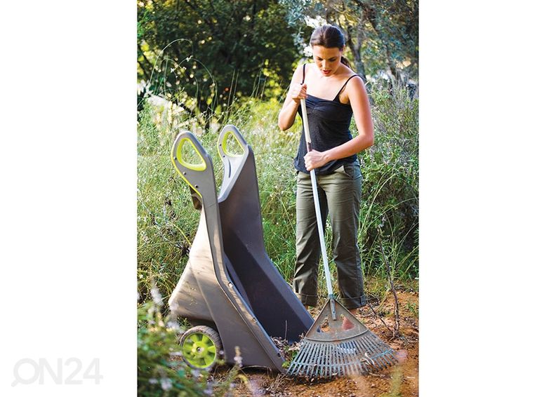 Тележка садовая Keter Real 100 L, черная увеличить