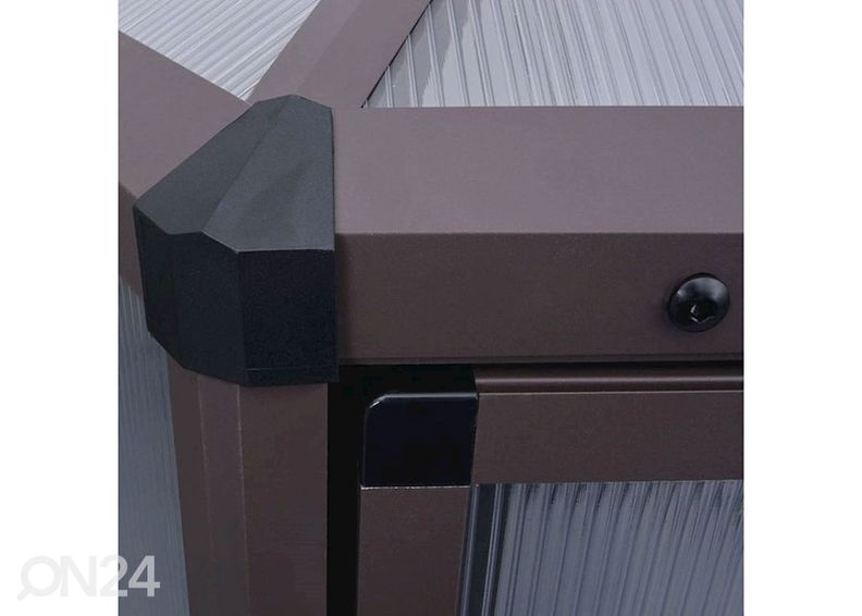 Теплица шестиугольная увеличить