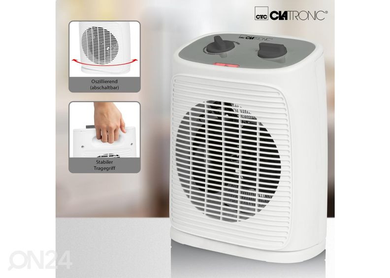 Тепловентилятор Clatronic HL3762W увеличить