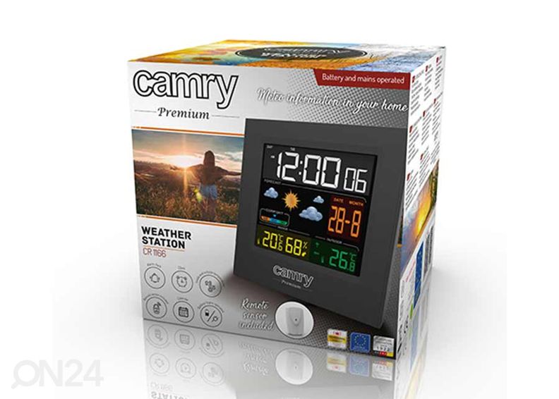 Термометр/ метеостанция Camry увеличить