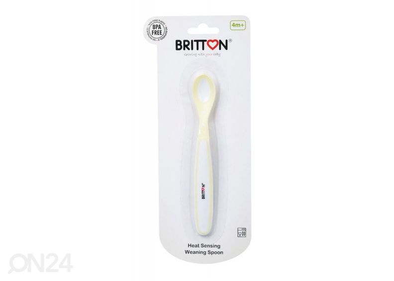 Термочувствительная ложка для кормления Britton Heat (3 шт.) увеличить