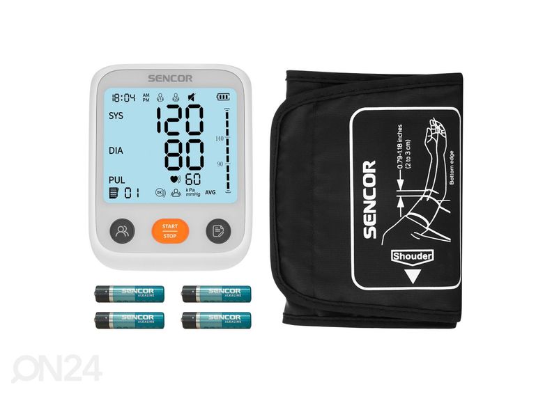 Тонометр Sencor SBP1150WH увеличить