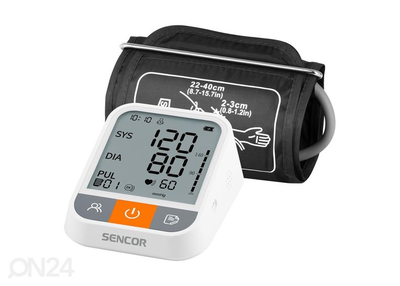 Тонометр Sencor SBP1500WH, Bluetooth + WiFi увеличить