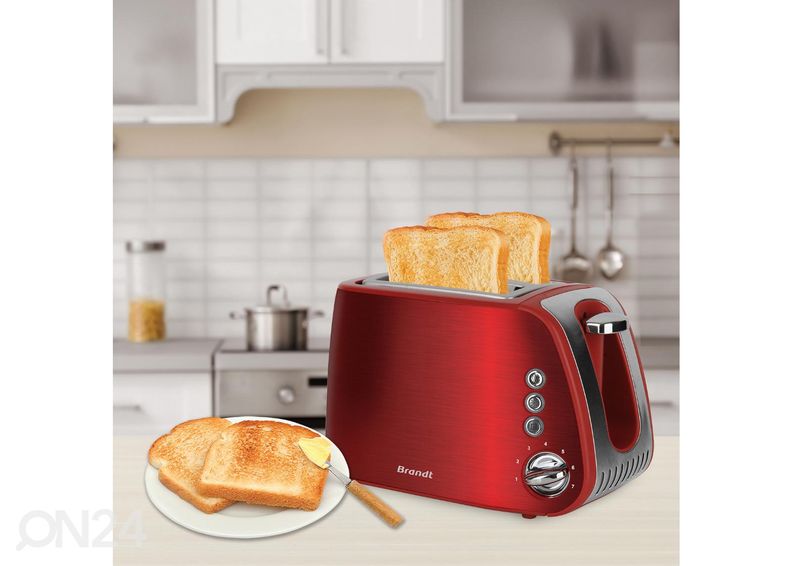 Тостер Brandt Retro TO2T1050R увеличить