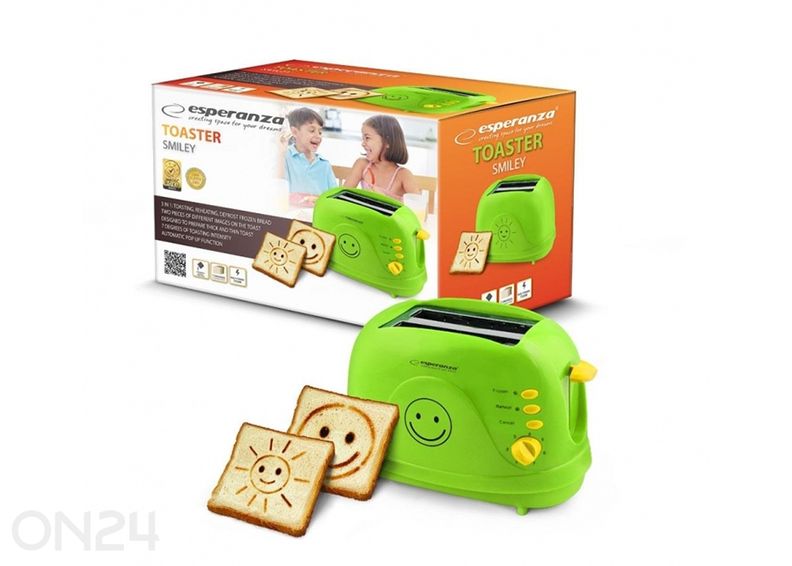 Тостер Esperanza Smiley EKT003 увеличить