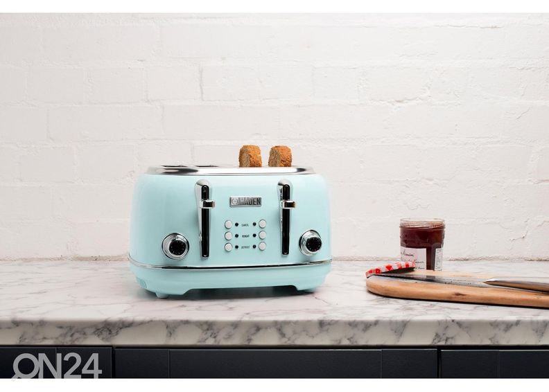 Тостер Haden Heritage, бирюзовый увеличить