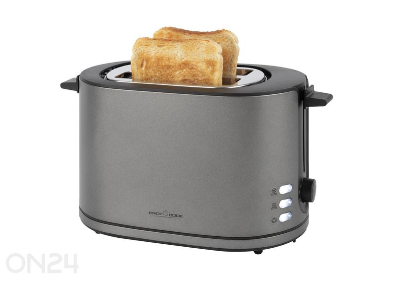 Тостер ProfiCook PC-TA 1291, графитовый увеличить