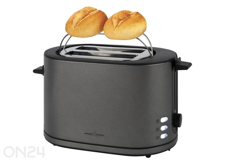 Тостер ProfiCook PC-TA 1291, графитовый увеличить