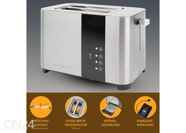 Тостер ProfiCook PCTA1250 увеличить