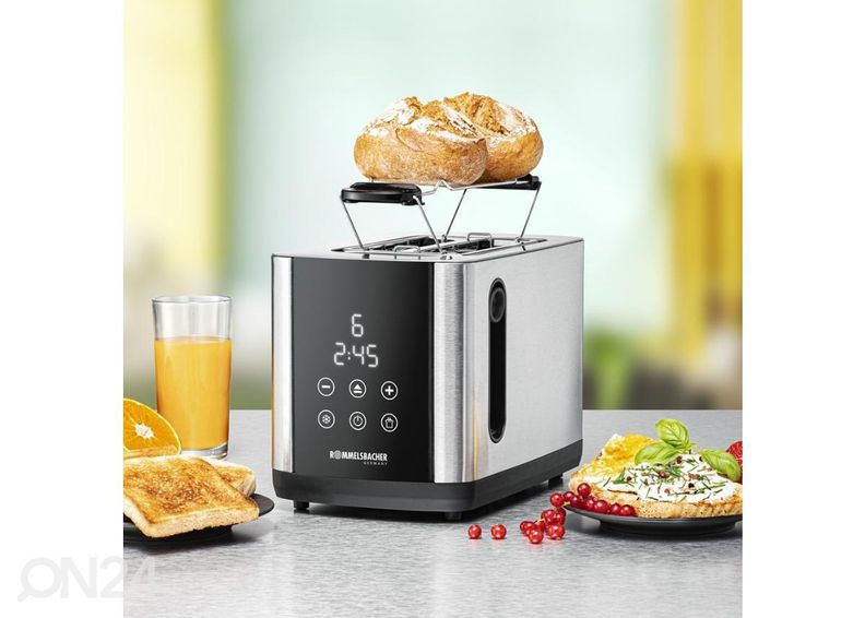 Тостер Rommelsbacher TO850, нержавеющая сталь увеличить