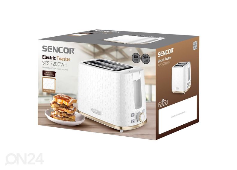 Тостер Sencor STS7200WH, белый увеличить