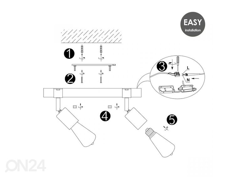 Точечный светильник Denton увеличить