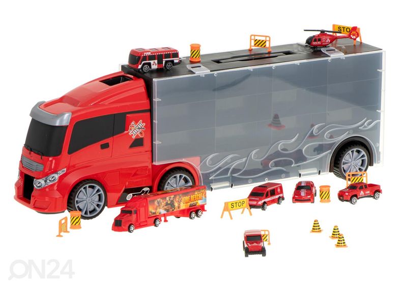 Транспортер + 7 автомобилей увеличить