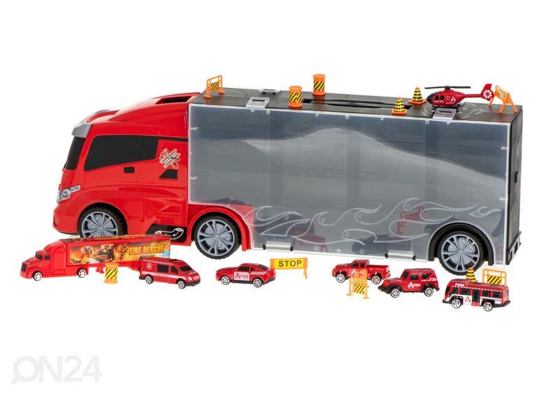 Транспортер + 7 автомобилей увеличить