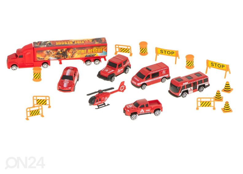 Транспортер + 7 автомобилей увеличить