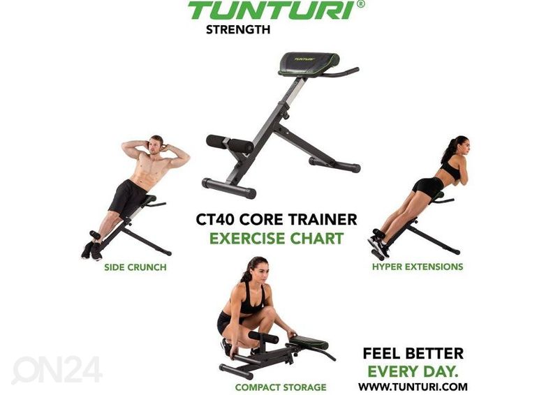 Тренажерная скамья Tunturi CT40 Core trainer увеличить