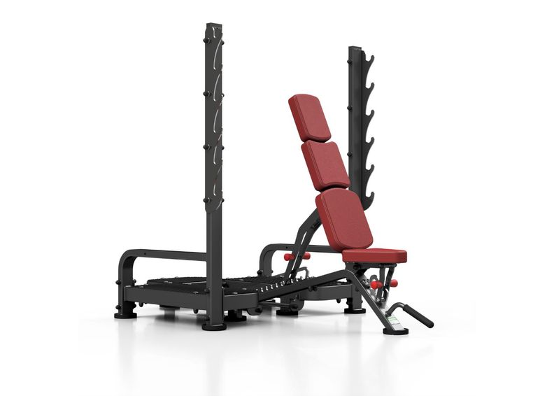 Тренировочная скамья регулируемая Olympic Marbo Sport увеличить