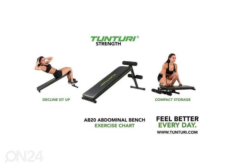 Тренировочная скамья Tunturi AB20 для пресса увеличить