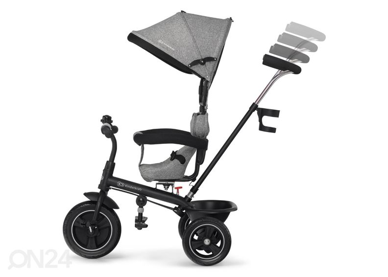 Трехколесный велосипед/коляска FREEWAY Kinderkraft серый увеличить