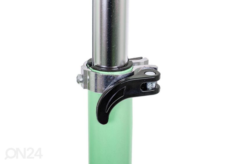 Трехколесный самокат с сиденьем и светодиодными фонарями увеличить