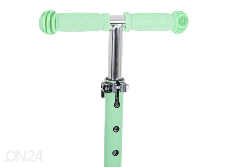 Трехколесный самокат с сиденьем и светодиодными фонарями увеличить