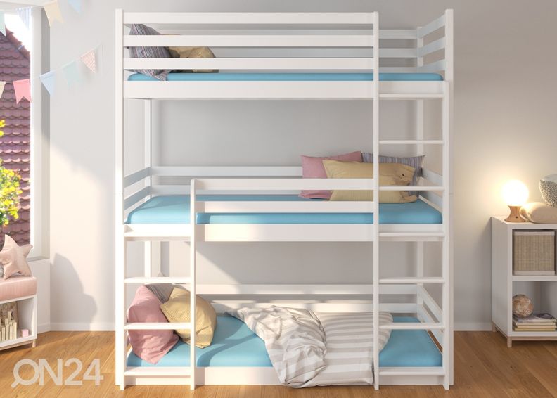 Трехъярусная кровать Lena II 80x180 cm увеличить