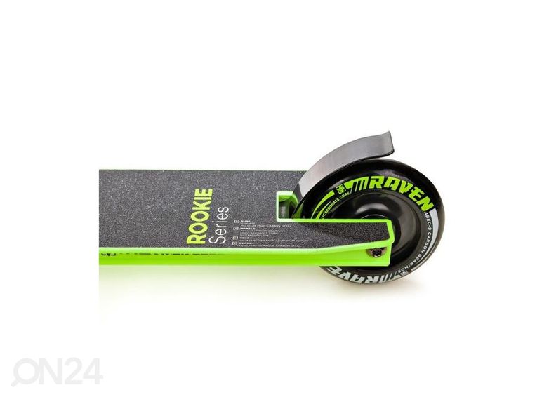 Трюковый самокат Raven Rookie Lime увеличить