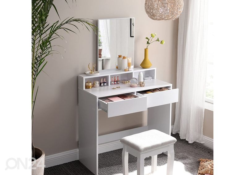 Туалетный столик, белый увеличить