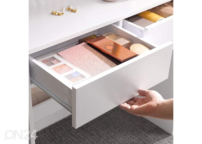 Туалетный столик, белый увеличить