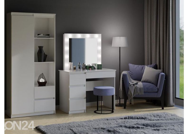 Туалетный столик с зеркалом и освещением Ganz 1 увеличить