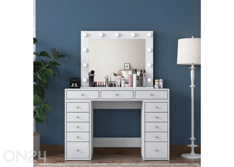 Туалетный столик с зеркалом и подсветкой увеличить