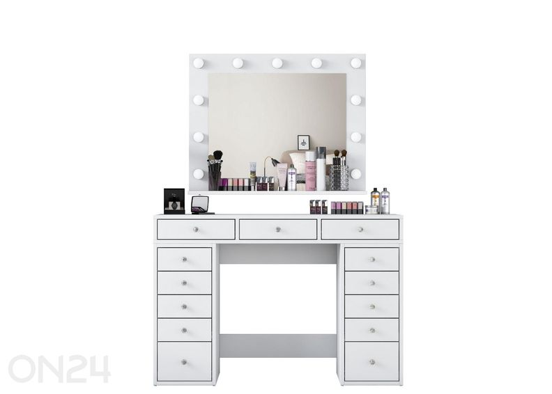 Туалетный столик с зеркалом и подсветкой увеличить