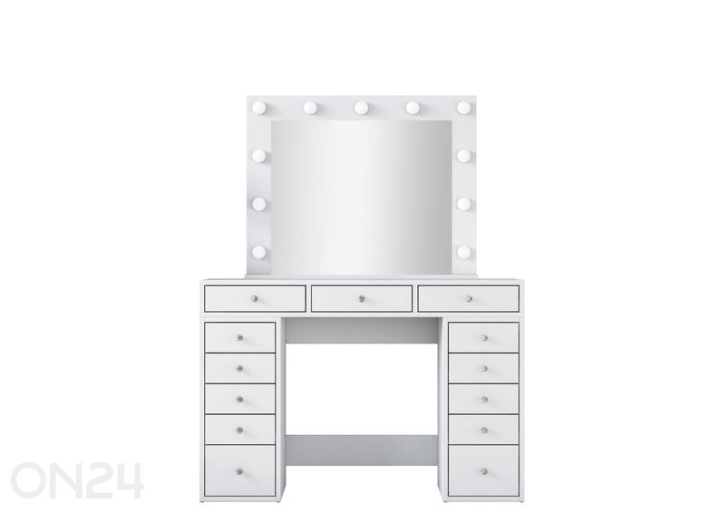 Туалетный столик с зеркалом и подсветкой увеличить