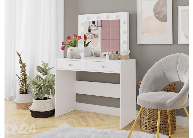 Туалетный стол с зеркалом + LED увеличить