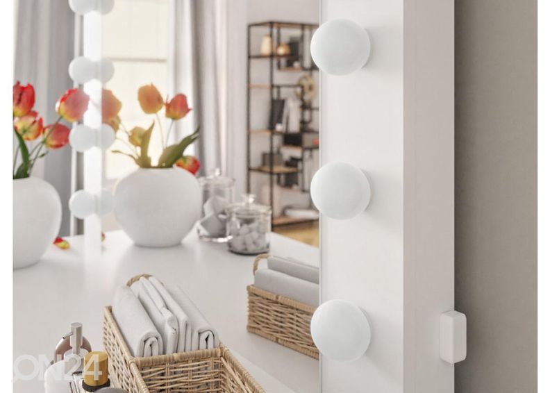 Туалетный стол с зеркалом + LED увеличить